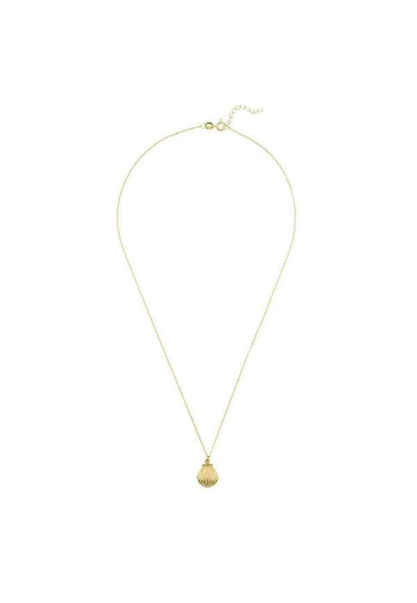 Scallop Mini Shell Necklace Gold - LATELITA Necklaces