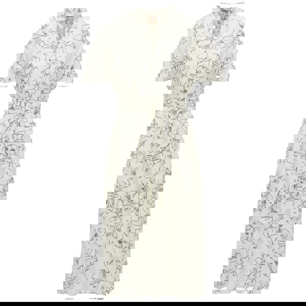 Boss Womens/Ladies Dalluah Dress - Black/White - 