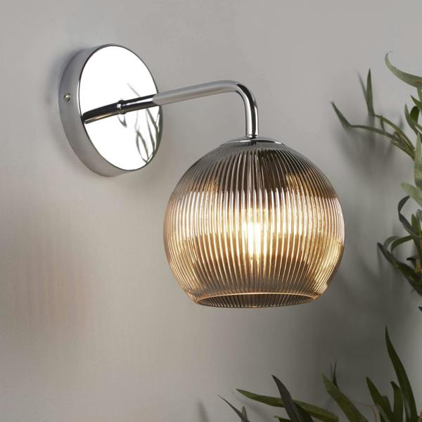 Pagazzi Lighting Hamblin Chrome Wall Bracket