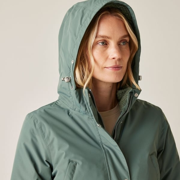 Regatta Women's Voltera Heated Waterproof Jacket - Dark Forest Green