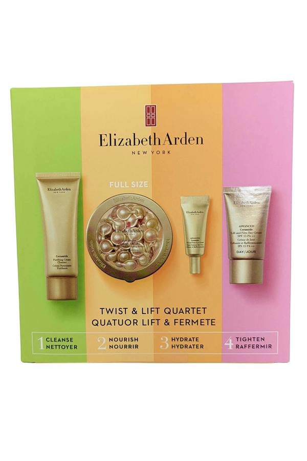 Elizabeth Arden Ceramide Elizabeth Arden Twist and Lift Quartet- Serum Caps x 60 Cleanser, Eye Cream, Day Cream Elizabeth Arden