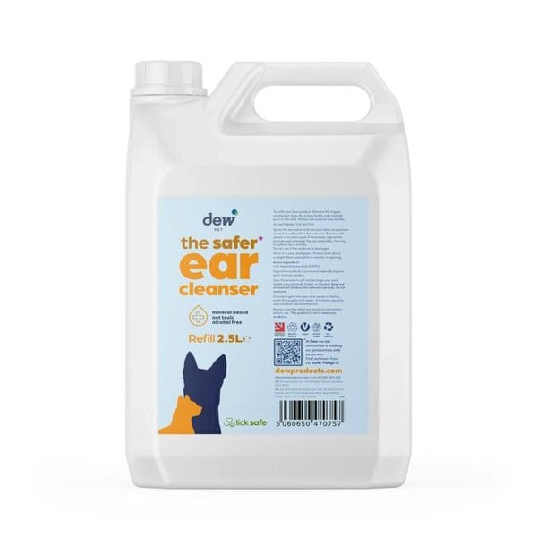 Dew Safer Pet Ear Cleanser - 2.5L
