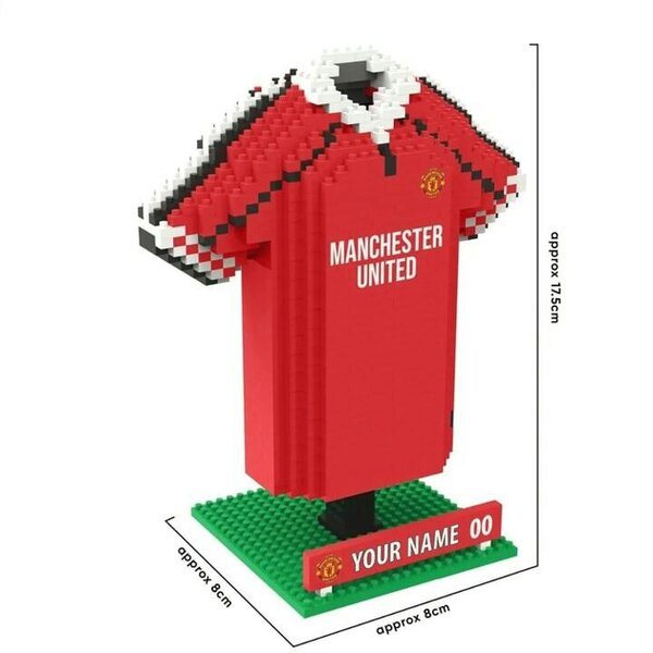 Manchester United FC BRXLZ Personalised Shirt, BRXLZ, Sports, Gift