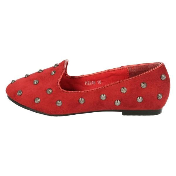 Cutie Girls Cutie Studded Loafer Flat Shoes