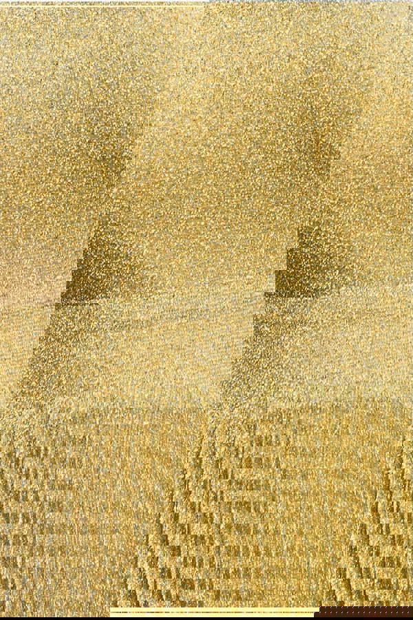 Tie Back Pleated Lurex Skater Midi Dress - Gold DR4246