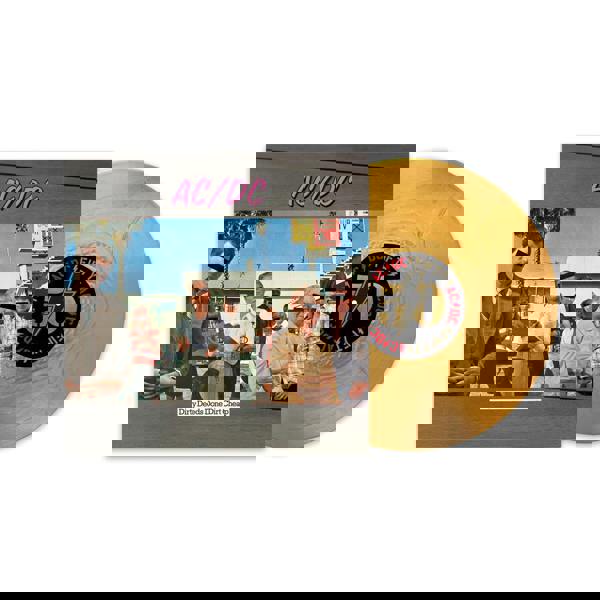 AC/DC 'Dirty Deeds Done Cheap' (50th Anniversary) LP Gold Vinyl