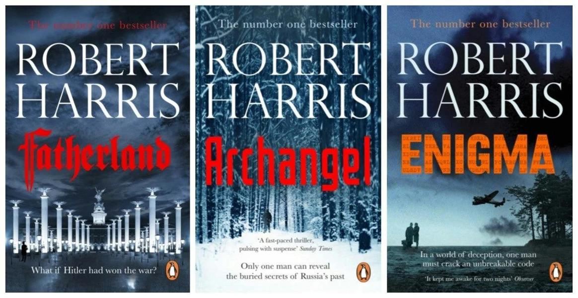 Robert Harris Collection 3 Books Set (Enigma, Fatherland, Archangel)