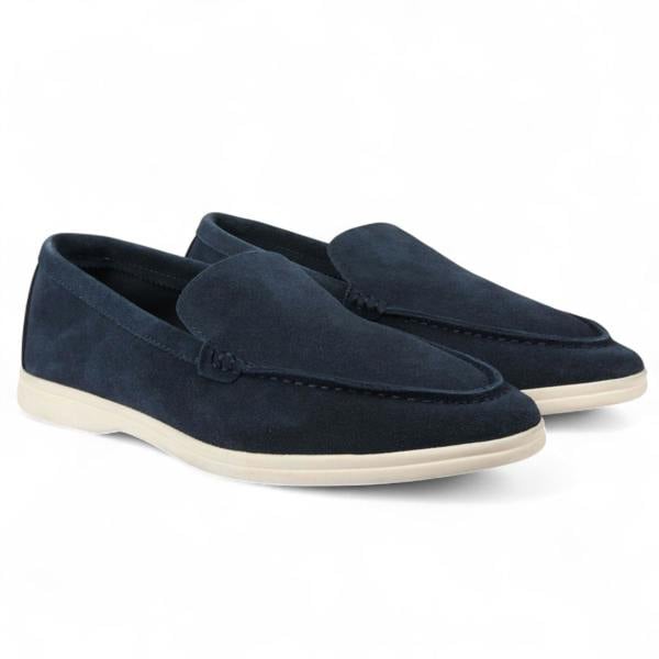 Dolcetto Men’s Durable Slip-On Loafers with Cushioned Insole