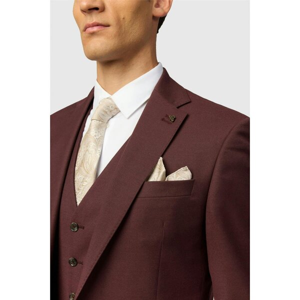 Antique Rogue Slim Fit Harley Mulberry Flannel Jacket