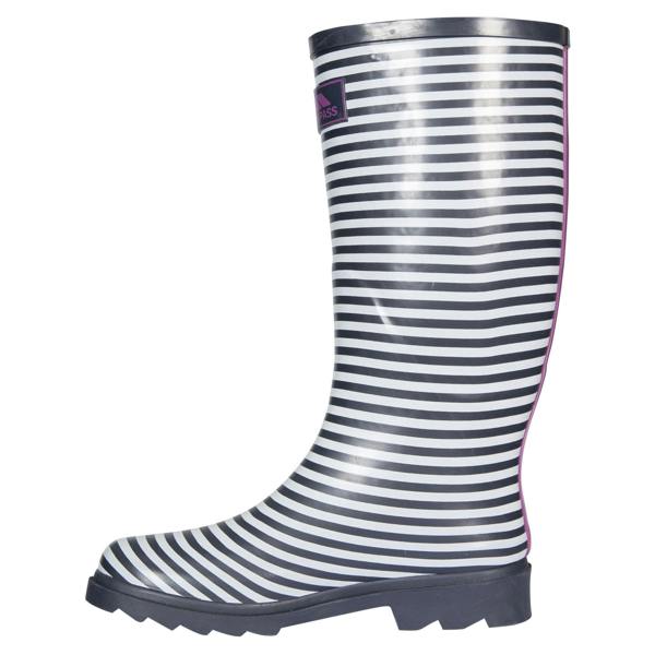 Trespass Womens/Ladies Samira Wellington Boots - Navy Stripe - 