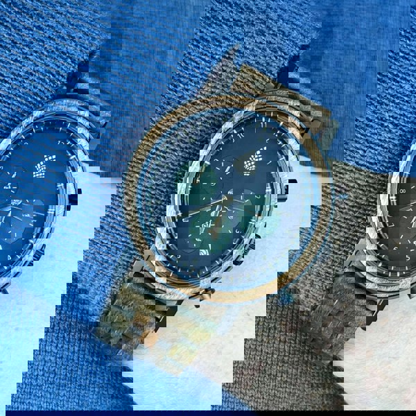 The Cedar - wood chronograph watch for men