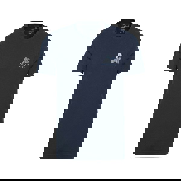 Mountain Warehouse Mens Whistler Graphic Short-Sleeved T-Shirt - Navy