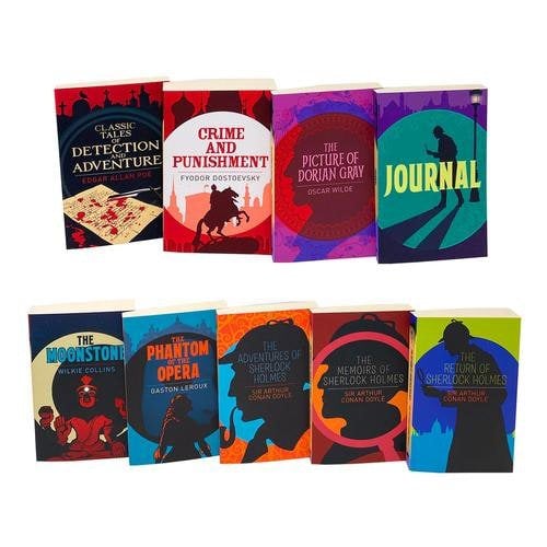 Arcturus The Great Mystery Collection 9 Books Box Set With A Journal