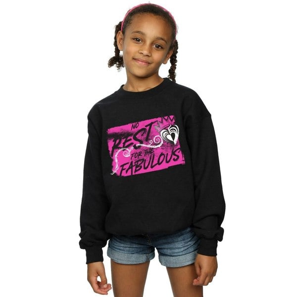 Disney Girls The Descendants No Rest Sweatshirt - Black