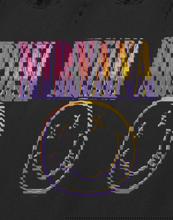 Nirvana Unisex Kids Black Sunset Hoodie