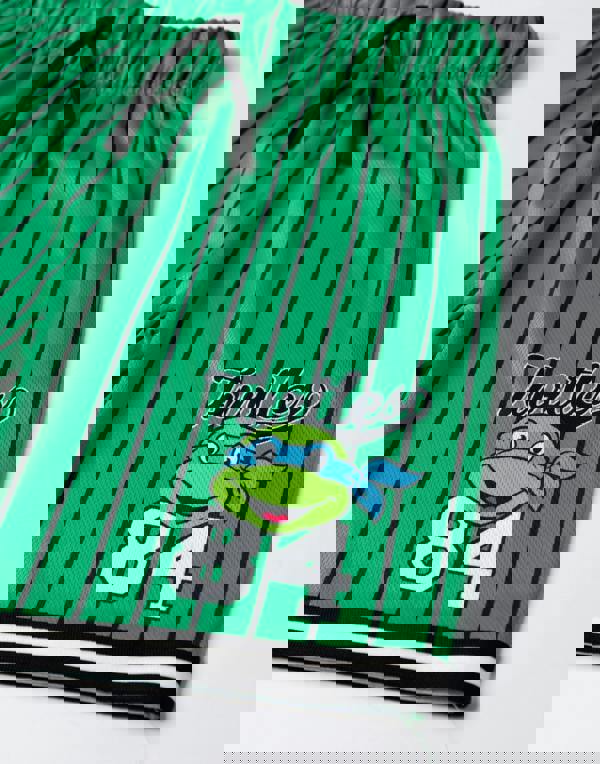 Vanilla Underground Teenage Mutant Ninja Turtles Boys Green Sewers of N.Y.C 2 Piece Basketball Set