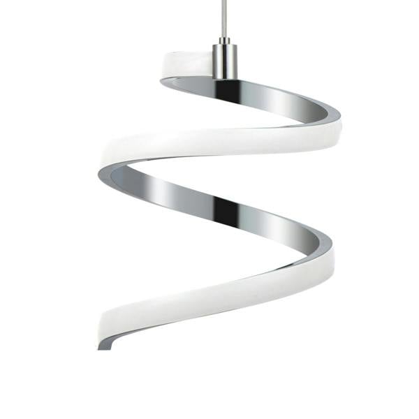 COSYLYTE Nyah 3 Light LED Spiral Cluster Pendant Light