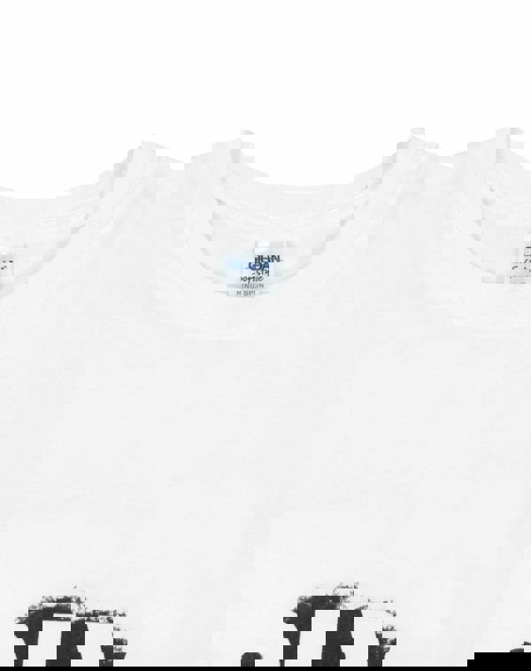 Sly Stone Mens White Character Short Sleeved T-Shirt