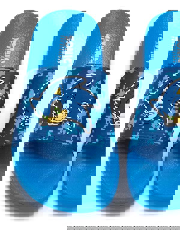 Sonic the Hedgehog Boys Blue Sonic Sliders