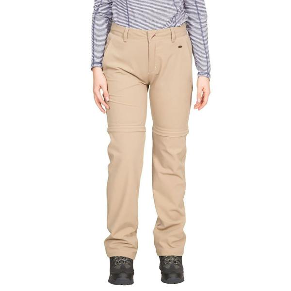 Trespass Womens/Ladies Eadie Convertible Regular Walking Trousers - Wheat - 