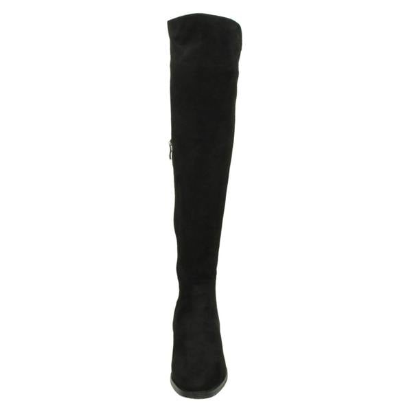 Spot On Ladies Spot On Over The Knee High Leg Boots
