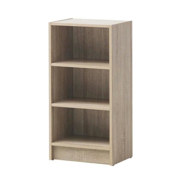 Timber Art Design Small 3 Tier Cube Bookcase Display Shelving Storage Unit Wood Furniture