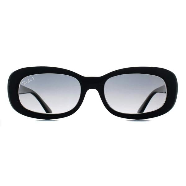 Ray-Ban Sunglasses RB2221 901/M3 Black Grey Gradient Polarized