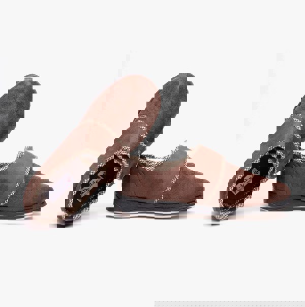 Padders HARRY Mens Slippers Dark Brown