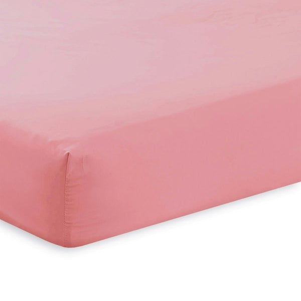 Martex Charlotte Thomas Poetry Plain Dye Single Fitted Sheet - Aubergine - 90 x 190cm