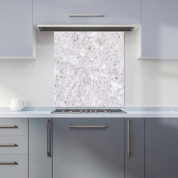 Warren Reed - Designer Light Grey Quartz Effect Kitchen Splashback