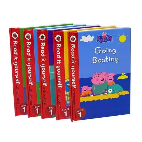 Read It Yourself with Peppa Pig 5 Books Children Collection Set for Level 1