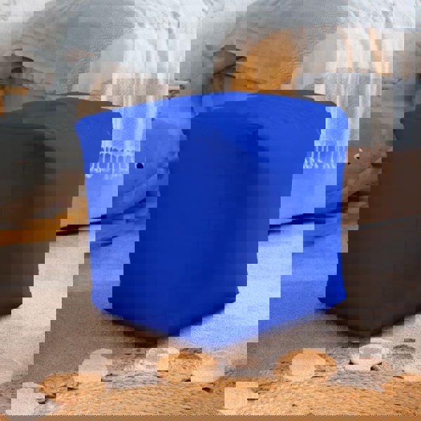 Snug City Waterproof Cube Indoor Outdoor Bean Bag Foot Stool Pouffe