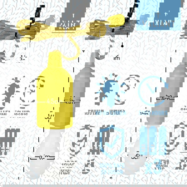 Pull Cord Lights 12Pk