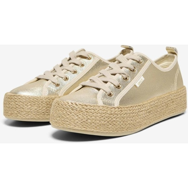 ONLY IDA-1 Cotton Women's Gold Trainers