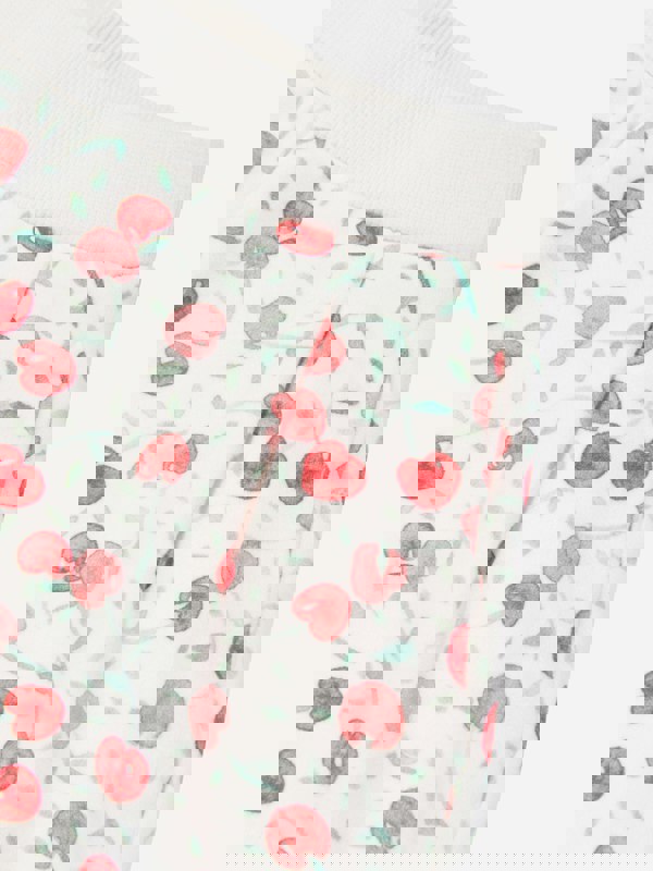 Bonpoint Girls Cornelia Cherry Shorts in White