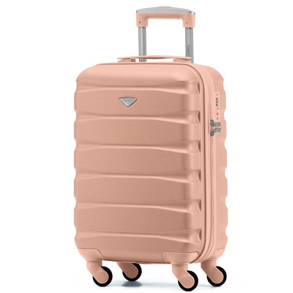 Flight Knight 55x35x20cm Carry On Cabin Suitcase (TSA Lock) 100+ Airlines Approved