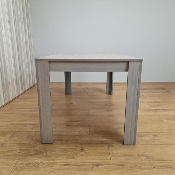 Kosy Koala Dining Table Grey Wood Kitchen Place for 6 Seats, Dining Table Only