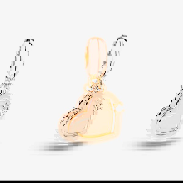 Rosa Lea Double Hearts Dangle Charm AM-2THB003006