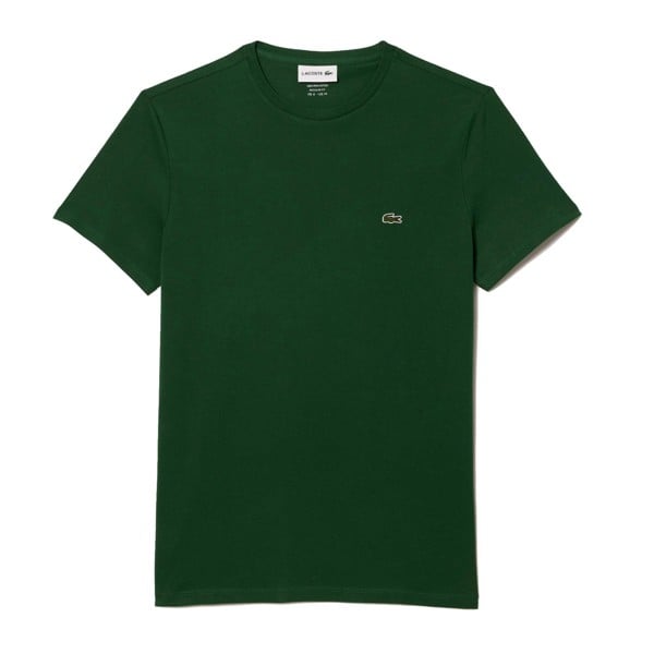 Lacoste Cotton Pima Crew Neck T-Shirt Pine Green