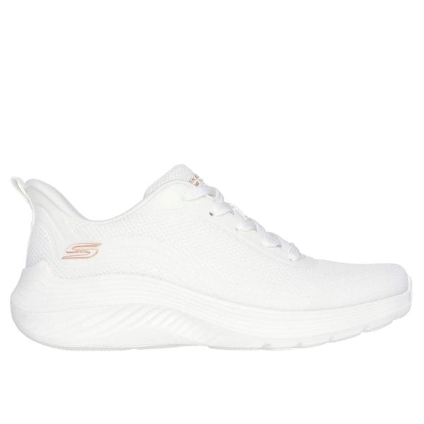 Skechers Bobs Squad Waves Still Wading Women's Trainers in White