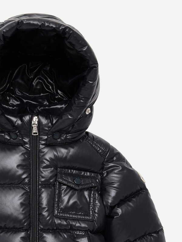 Moncler Enfant Baby Boys Down Padded K2F Jacket in Navy