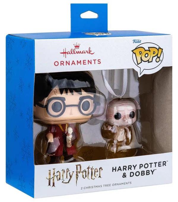 Hallmark Harry Potter - Harry and Dobby POP! Christmas Tree Ornaments