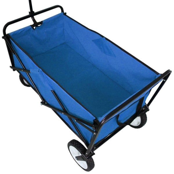 Monstershop Foldable Garden Cart - Blue