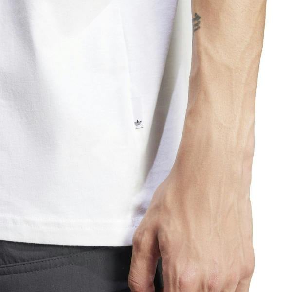Adidas Mens Q12 Street T-Shirt - White - 