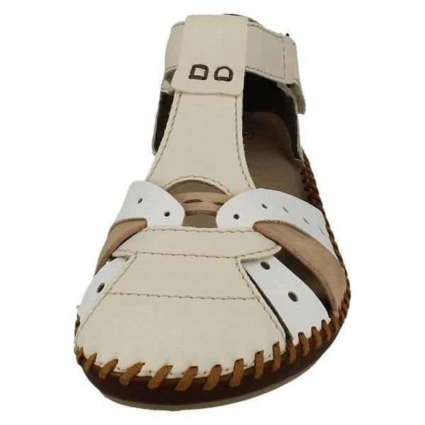 Rieker Ladies Rieker T-Bar Cut Out Detailed Antistress Shoes M1655