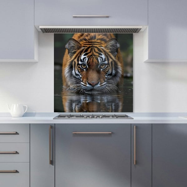 Warren Reed Tiger Glass Kitchen Splashback - 00040