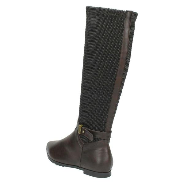 Spot On Ladies Spot On Knee High Boots