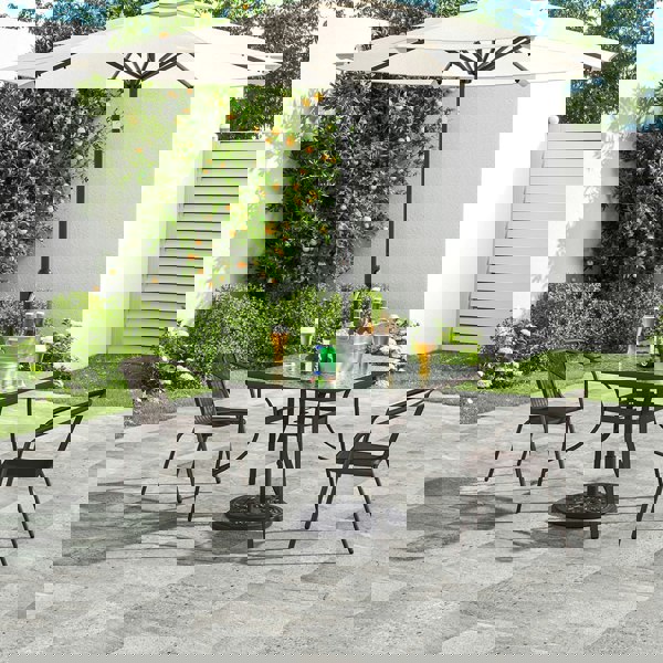 3/5pcs Garden Patio Dining Set Outdoor Furniture Garden Dining Sets Living and Home