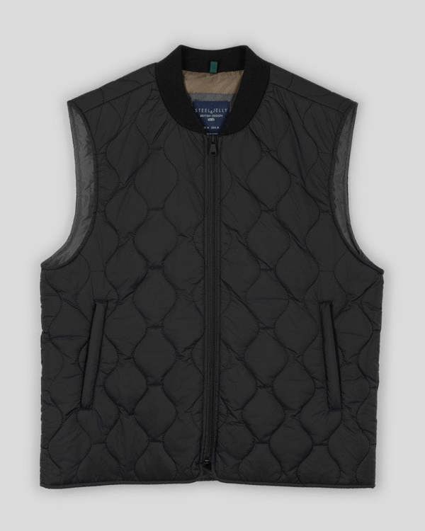 Steel & Jelly addington-onion-quilted-gilet