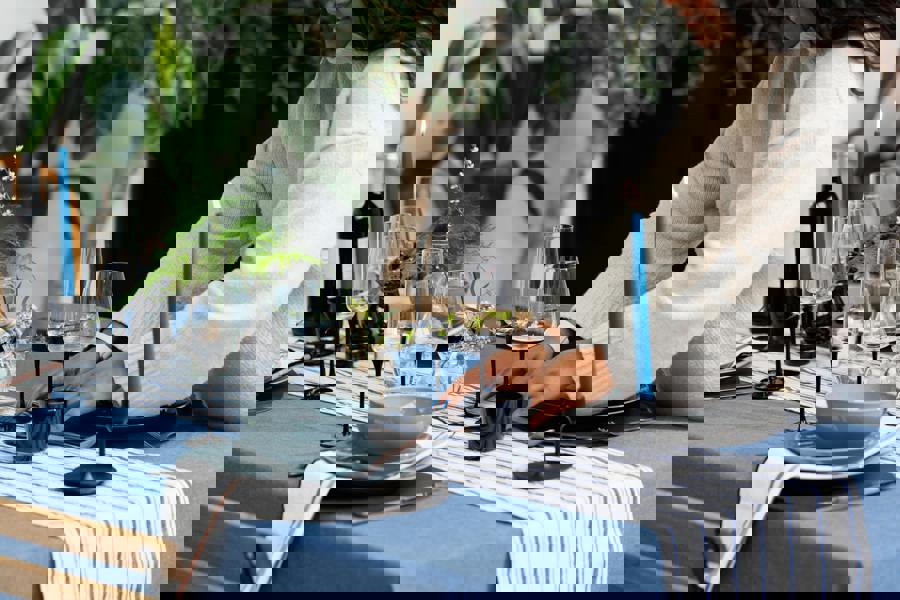 Mikasa Palermo Crystal Champagne Flutes, Set of 4, 250ml